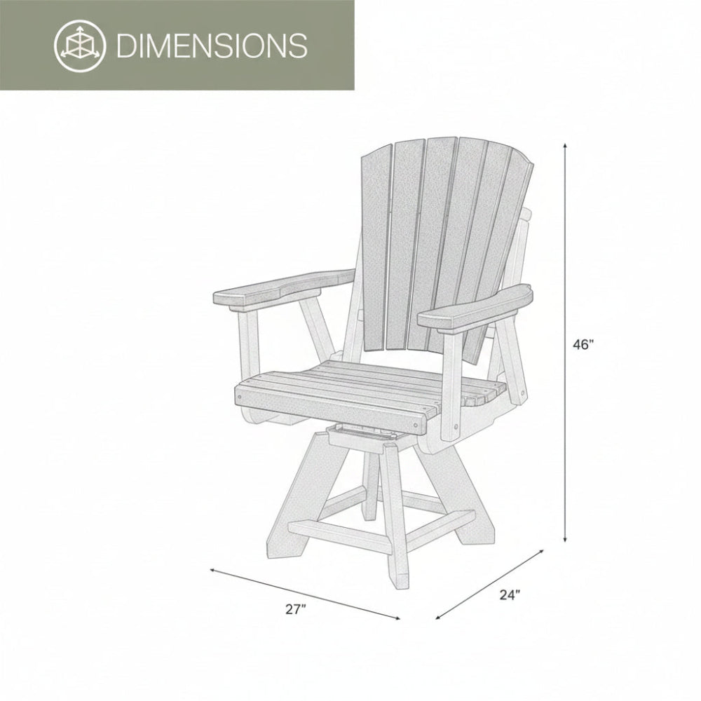 Five Piece round Dining Height Dining Set in Weatherwood/White